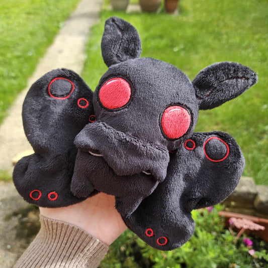 Black Mothman Plushie