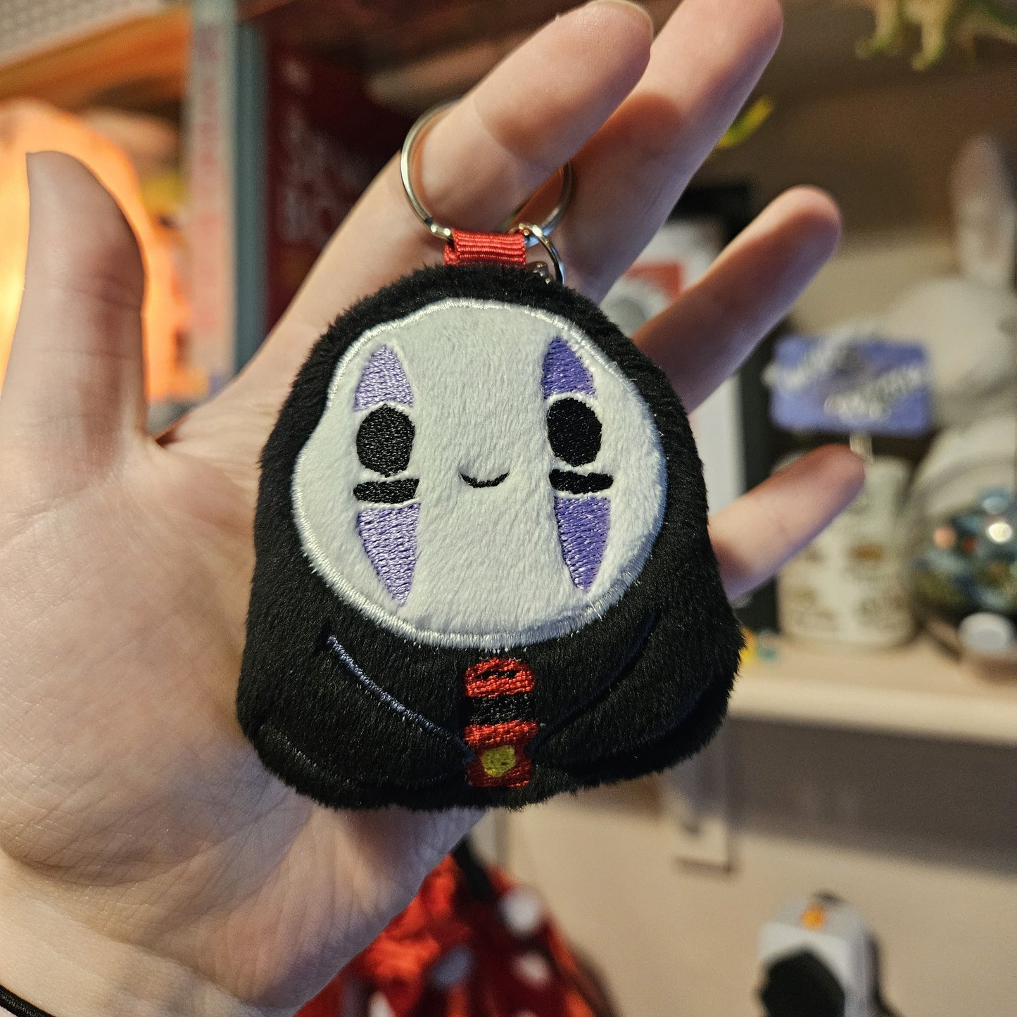 No Face Keyring