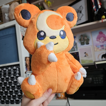 Orange Bear Plushie