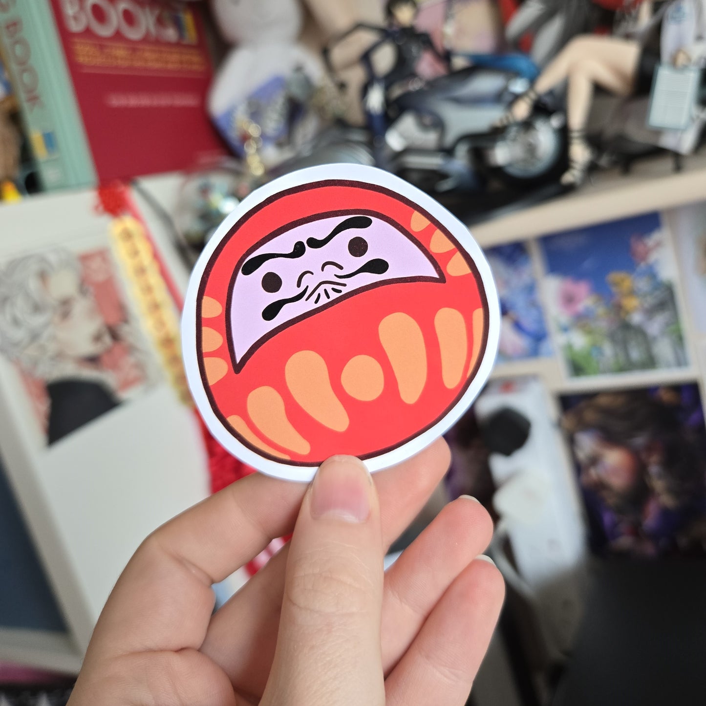 Daruma Sticker