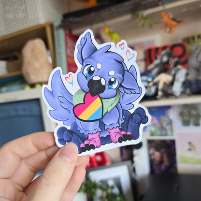 LGBTQ+ Pride Crumb Stickers