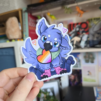 LGBTQ+ Pride Crumb Stickers