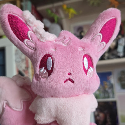 Cherry Blossom Fox Plushie